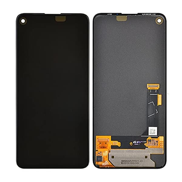 Google Pixel 4A 4G Skärm med LCD Display - Svart
