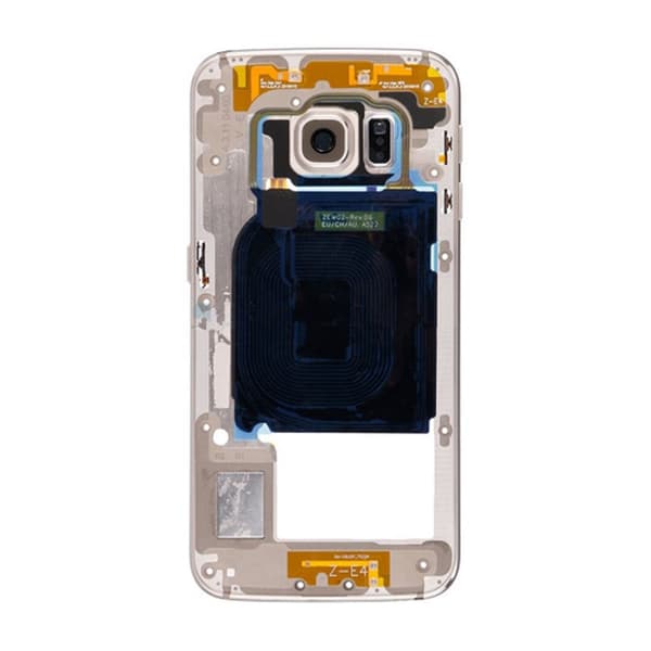 Samsung Galaxy S6 Edge Mittenram - Guld