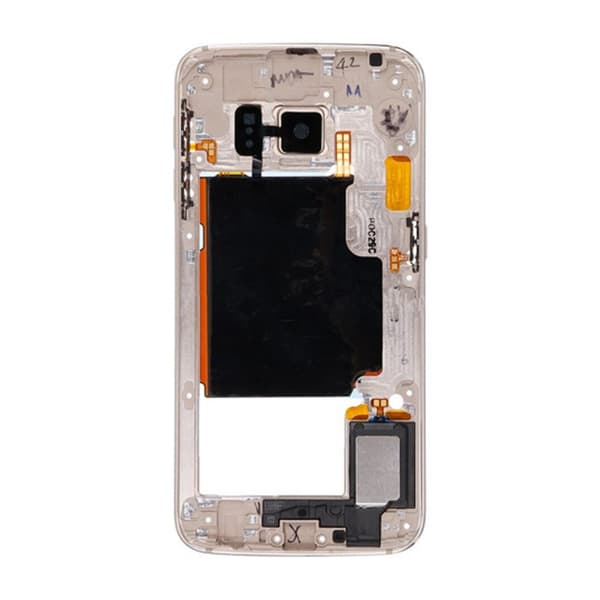 Samsung Galaxy S6 Edge Mittenram - Guld