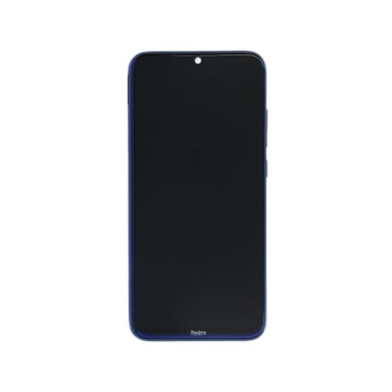 Xiaomi Redmi Note 8 Original Skärm Display med Ram – Blå