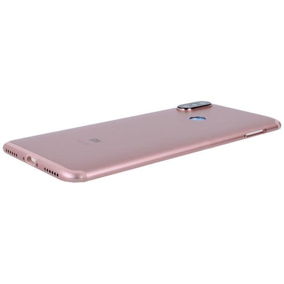 Xiaomi Mi A2 Baksida med komplett ram och kameraglas – Roséguld