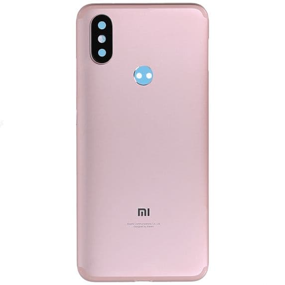 Xiaomi Mi A2 Baksida med komplett ram och kameraglas – Roséguld