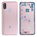 Miniatyrbild 1 av 4: Xiaomi Mi A2 Baksida med komplett ram och kameraglas – Roséguld