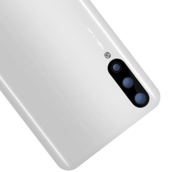 Xiaomi Mi A3 Baksida med tejp – Vit