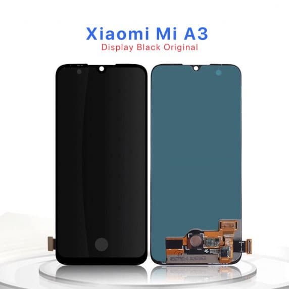 Xiaomi Mi A3 (2019) Original Skärm Display Glas – Svart