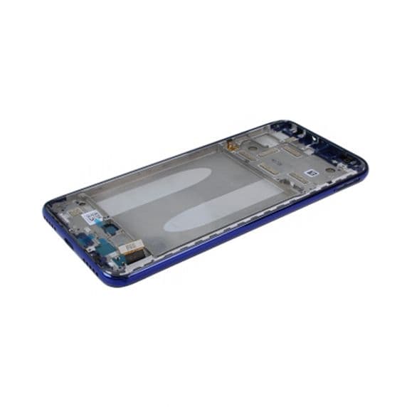 Xiaomi Mi A3 (2019) Skärm Display Glas med Ram – Blå