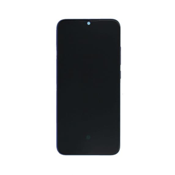Xiaomi Mi A3 (2019) Skärm Display Glas med Ram – Blå