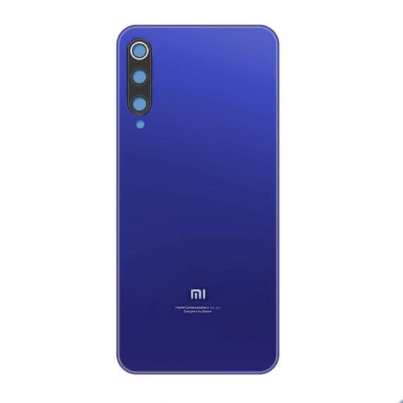 Xiaomi 9 SE Baksida med dubbelhäftande tejp – Blå