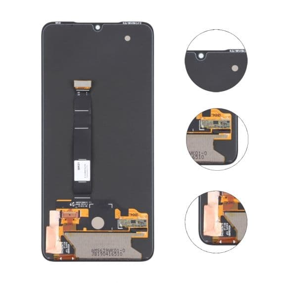 Xiaomi Mi 9 Original Skärm Display Glas – Svart