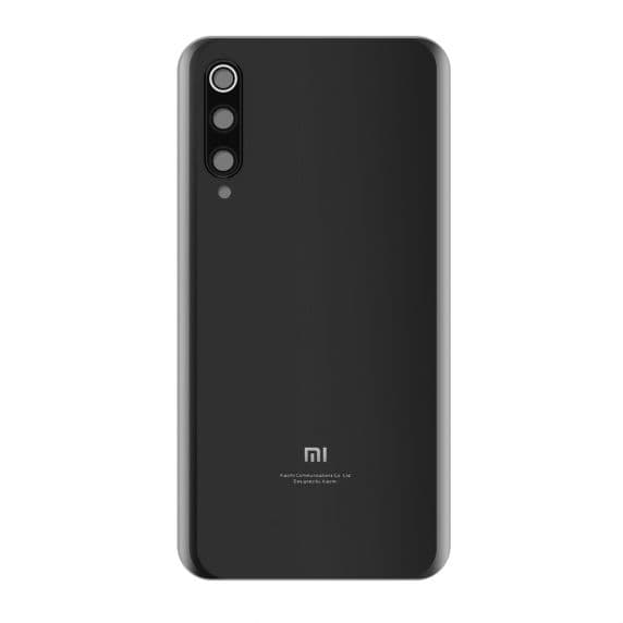 Xiaomi Mi 9 Baksida med dubbelhäftande tejp – Svart
