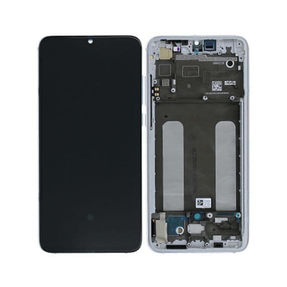 Xiaomi Mi 9 Lite Skärm Display Glas Original Service Paket – Vit