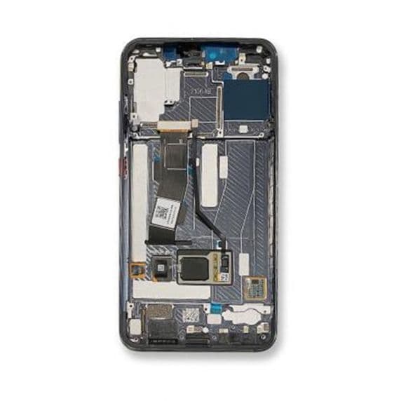 Xiaomi Mi 8 Pro (2018) Skärm Display Glas med Ram – Tarnish Svart