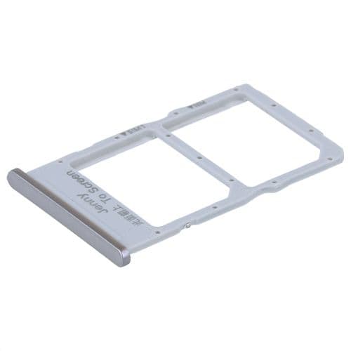 Huawei P40 Lite Simkortshållare – Silver