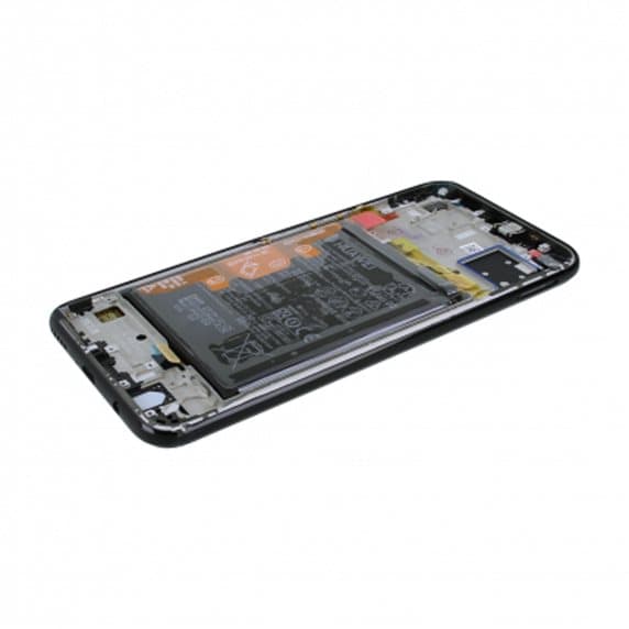 Huawei P40 Lite (2020) Original Skärm Display Glas med Batteri – Svart