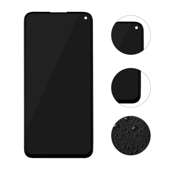 Huawei P40 Lite Skärm Display Glas OEM – Svart