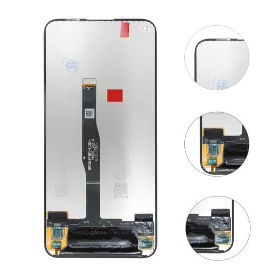 Huawei P40 Lite Skärm Display Glas OEM – Svart