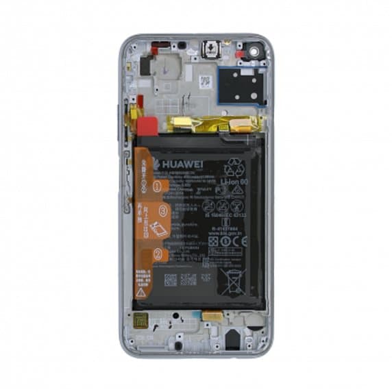 Huawei P40 Lite Skärm med Batteri Original – Rosa