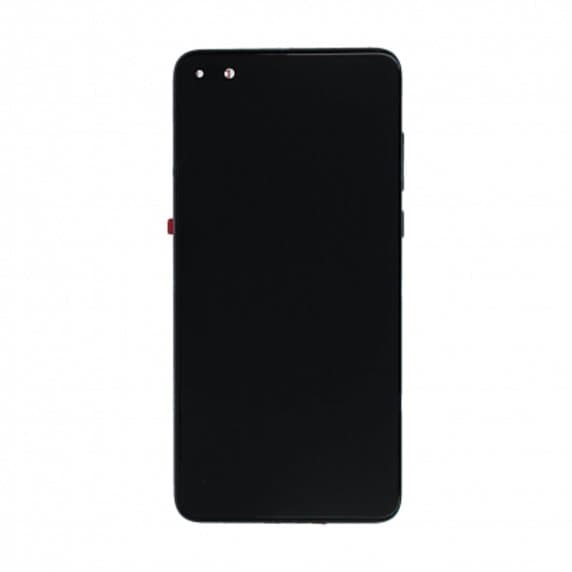 Huawei P40 Original Skärm Display Glas med Batteri – Svart