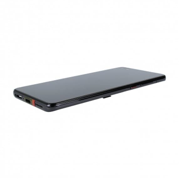 Huawei P40 Original Skärm Display Glas med Batteri – Svart