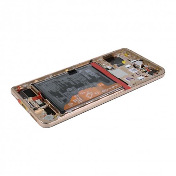 Huawei P40 Original OLED-skärm med Batteri – Guld