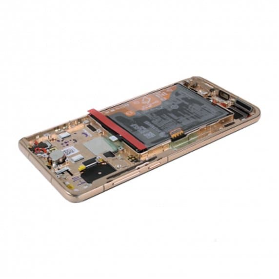 Huawei P40 Original OLED-skärm med Batteri – Guld