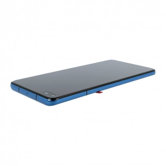 Huawei P40 Original Skärm Glas OLED med Batteri – Blå