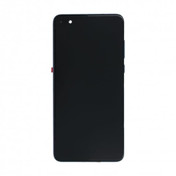 Huawei P40 Original Skärm Glas OLED med Batteri – Blå
