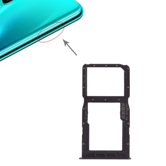 Huawei P30 Lite Simkortshållare – Svart