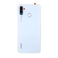 Miniatyrbild 1 av 4: Huawei P30 Lite Baksida OEM med Kameraglas – Vit