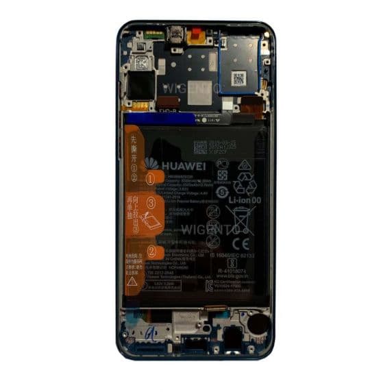 Huawei P30 Lite Skärm med Batteri Original – Vit