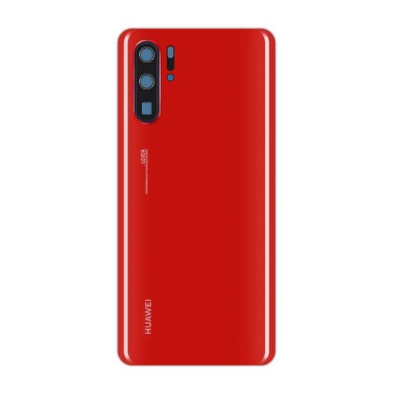 Huawei P30 Pro Baksida med Kameraglas – Röd