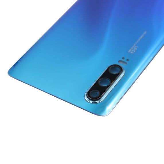 Huawei P30 Baksida/Batterilucka med Kameralins – Aurora Blå