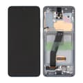Pikkukuva 1 / 5: Samsung Galaxy S20 5G Skärm med LCD Display Original - Grå