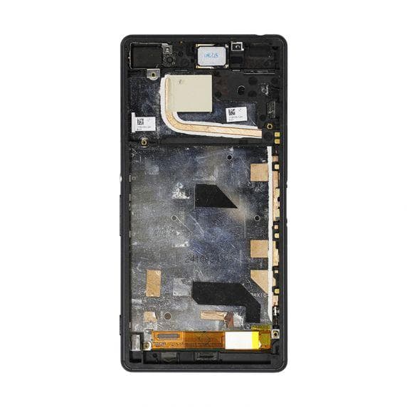 Sony Xperia Z3 Skärm/Display + Ram - Svart