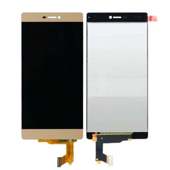 Huawei P8 Skärm LCD Display Glas OEM – Guld
