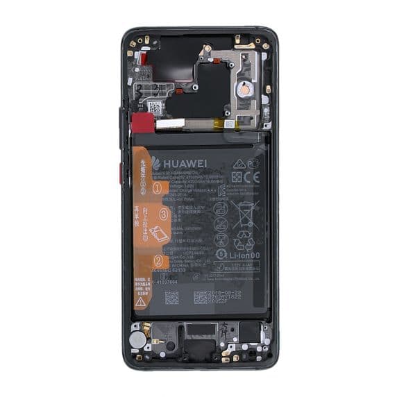 Huawei Mate 20 Pro Original Skärm LCD Display med Batteri – Svart