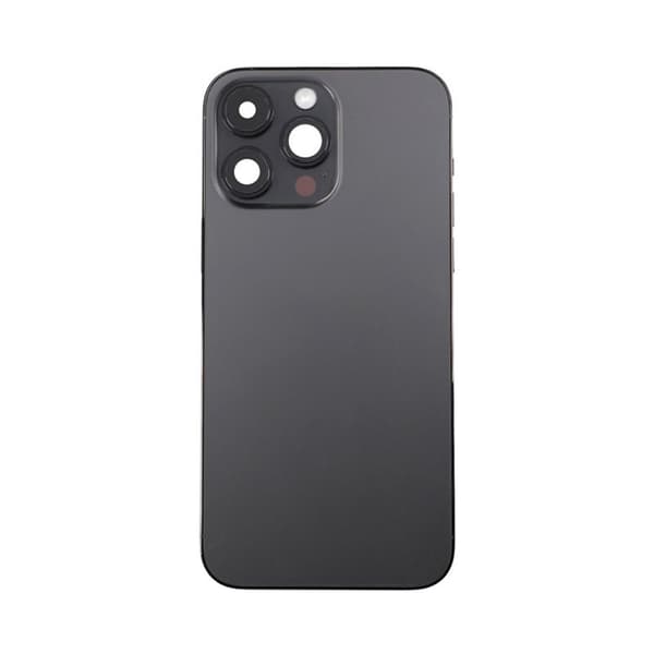iPhone 14 Pro Max Baksida med Komplett Ram - Svart