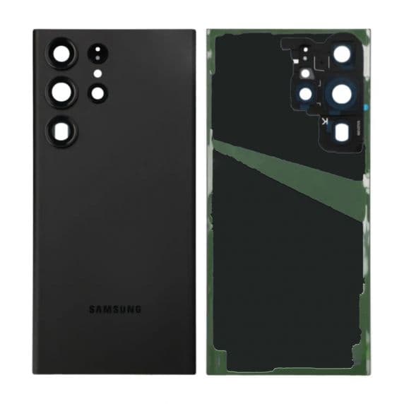 Samsung Galaxy S23 Ultra Baksida med kameraglas – Svart