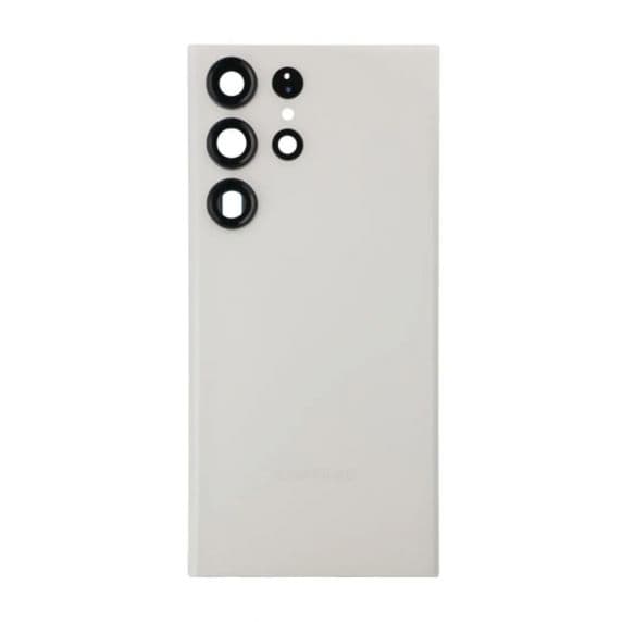 Samsung Galaxy S23 Ultra Baksida med kameraglas – Vit