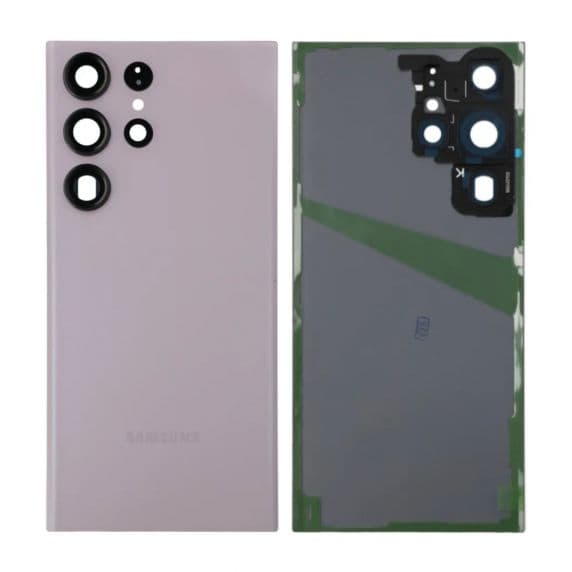 Samsung Galaxy S23 Ultra Baksida med kameraglas – Lavendel