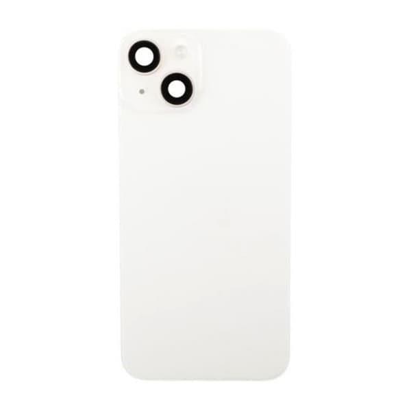 iPhone 14 Baksida Glas Komplett - Vit