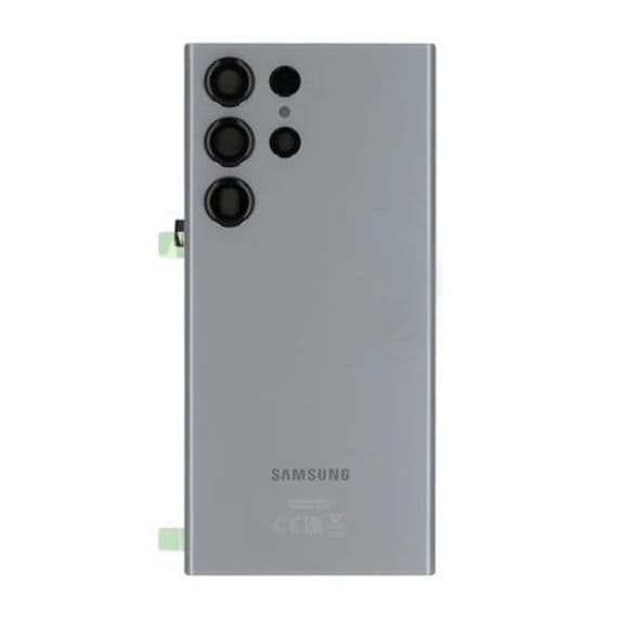 Samsung Galaxy S23 Ultra Baksida Original med Kameraglas och tejp – Graphite