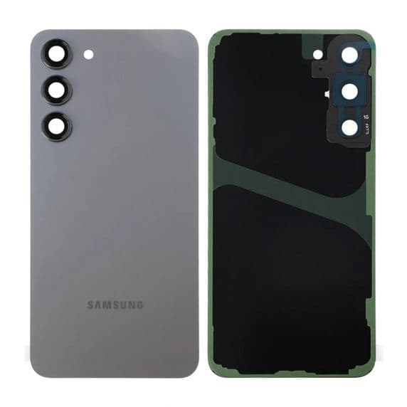 Samsung Galaxy S23 Plus Baksida med tejp och kameraglas – Grå