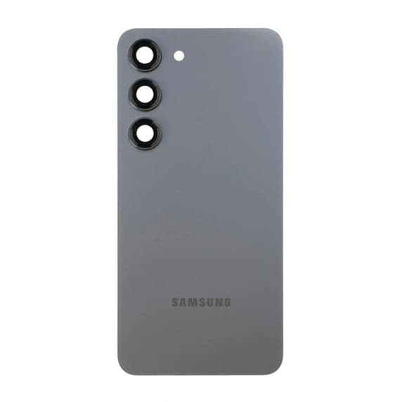 Samsung Galaxy S23 Baksida med tejp och kameraglas – Grå