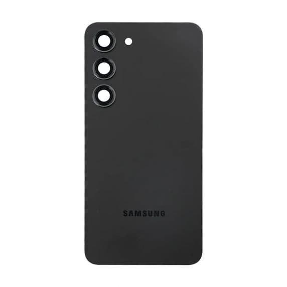 Samsung Galaxy S23 Baksida med tejp och kameraglas – Svart