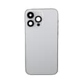 Pikkukuva 2 / 10: iPhone 14 Pro Max Baksida med Komplett Ram - Silver