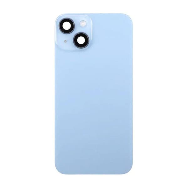 iPhone 14 Baksida Glas - Blå