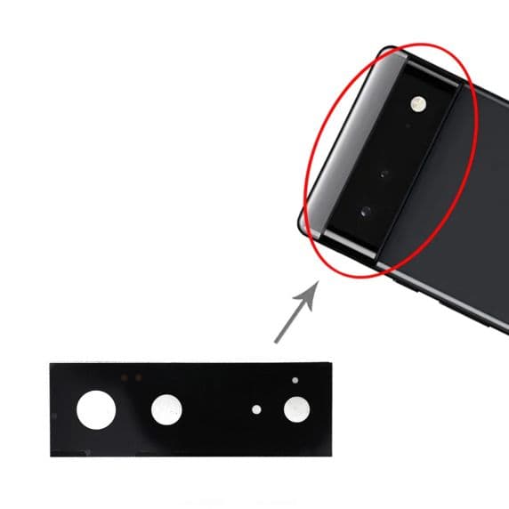 Google Pixel 6 Kameralins Glas