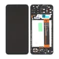 Miniatyrbild 1 av 5: Samsung Galaxy A13 2022 Original Skärm LCD Display Glas – Svart