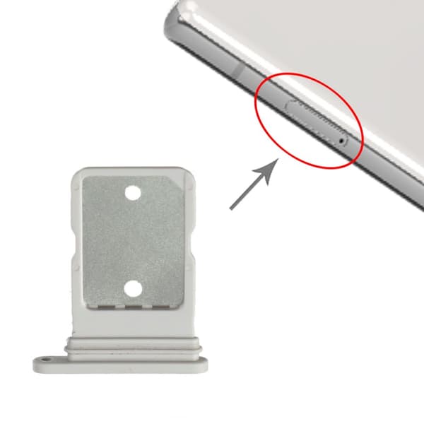 Google Pixel 5A Simkortshållare - Vit